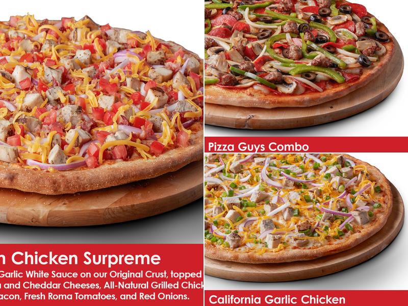 Pizza Guys Menu