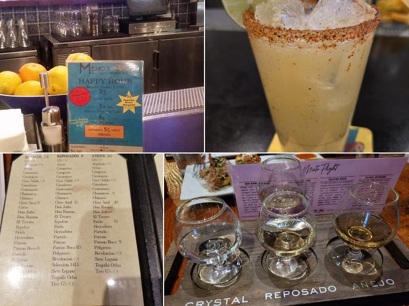 Memo's Cocina & Tequila Bar Menu