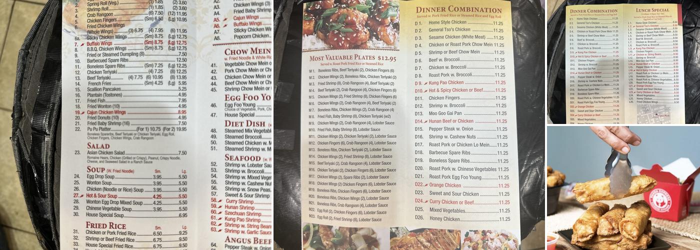 Express Phoenix Menu