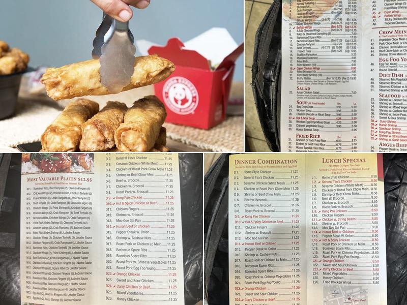 Express Phoenix Menu