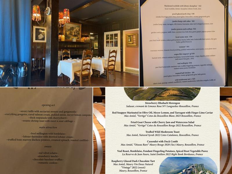Cedar Knoll Menu