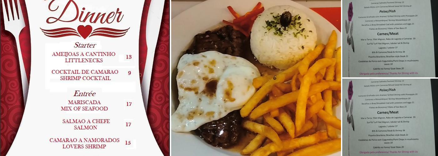 Cantinho Bar & Grill Menu