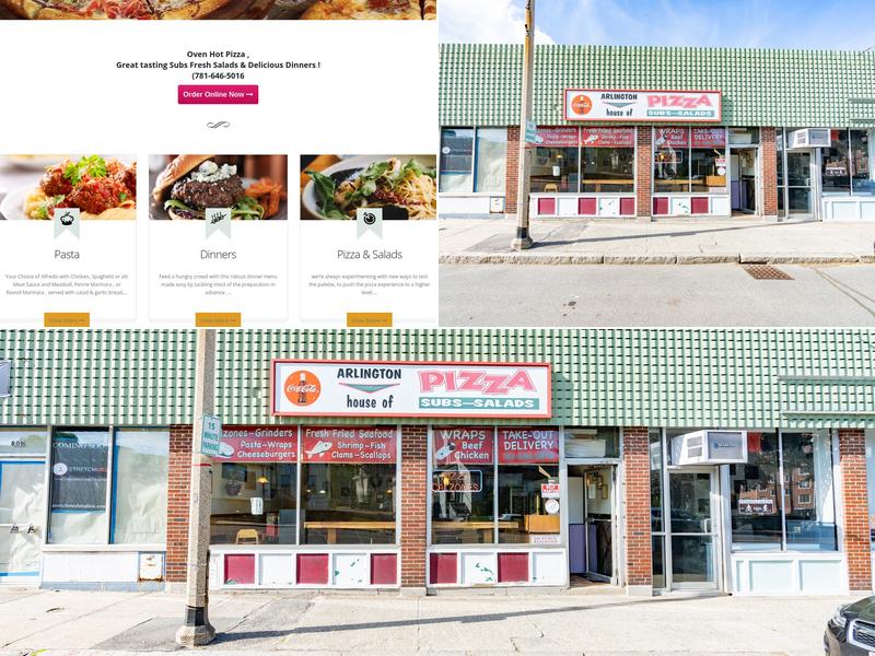 Arlington House of Pizza Menu