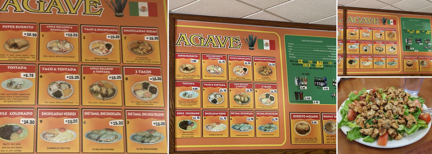 El Agave Menu