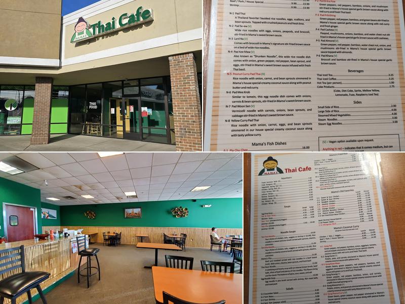 Mama's Thai Cafe Menu
