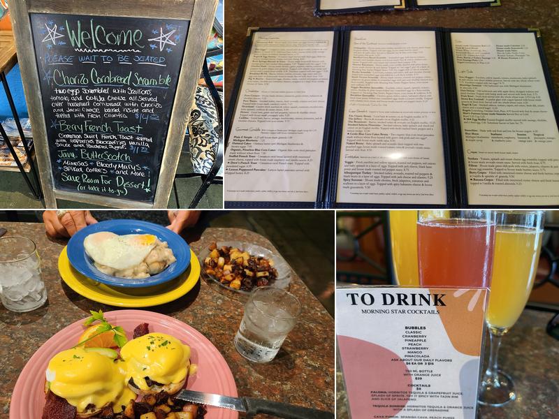 Morning Star Cafe Menu