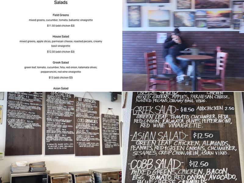 Bean & Leaf Cafe Menu