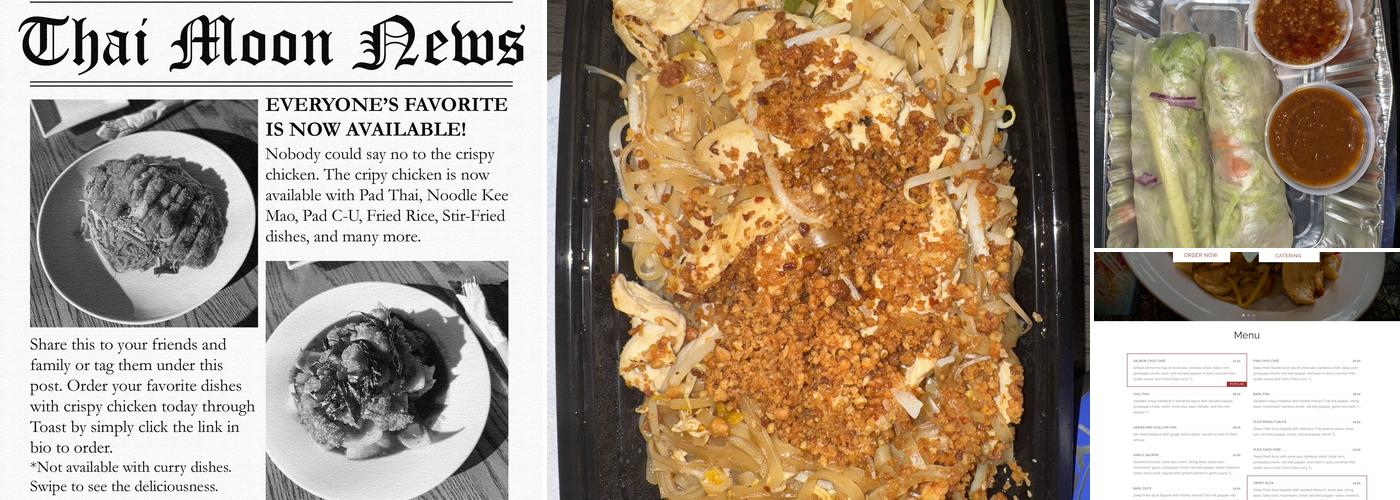 Thai Moon Menu