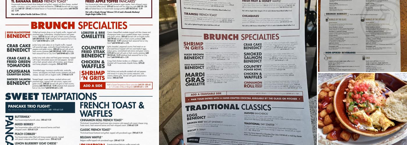 Another Broken Egg Cafe Menu