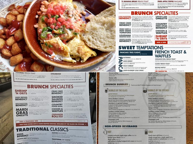 Another Broken Egg Cafe Menu