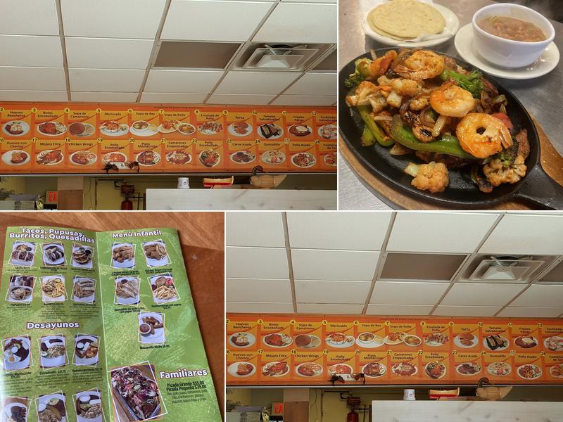 Montecristo Taqueria y Pupuseria Menu