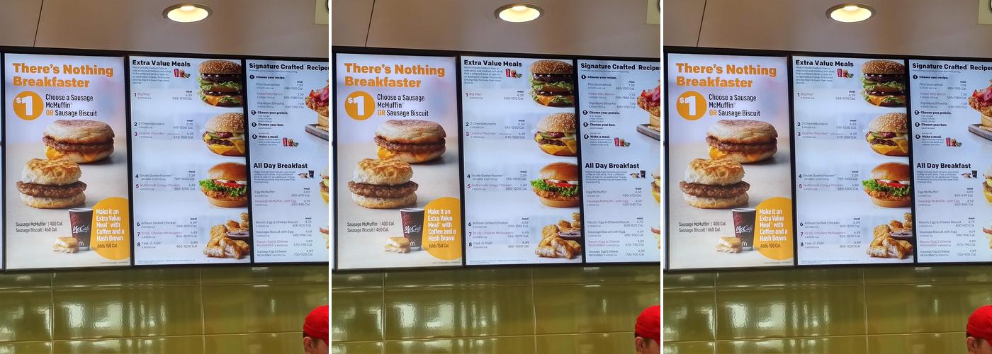 McDonald's Menu