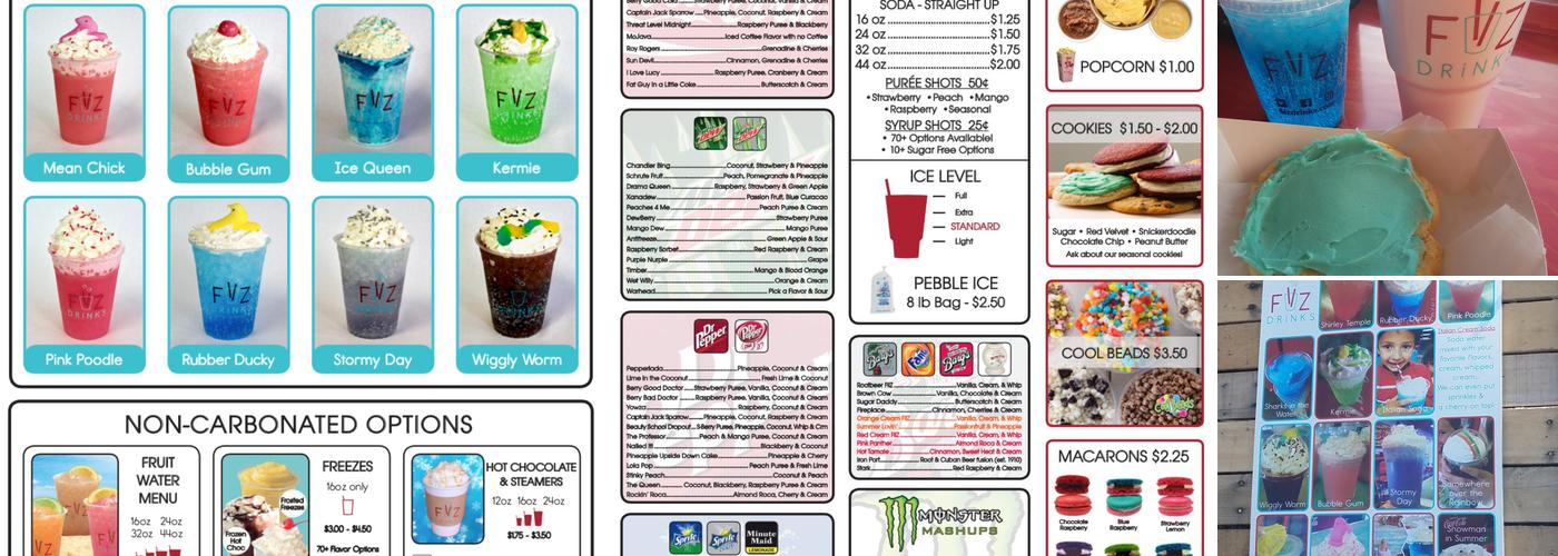 FiiZ Drinks Menu