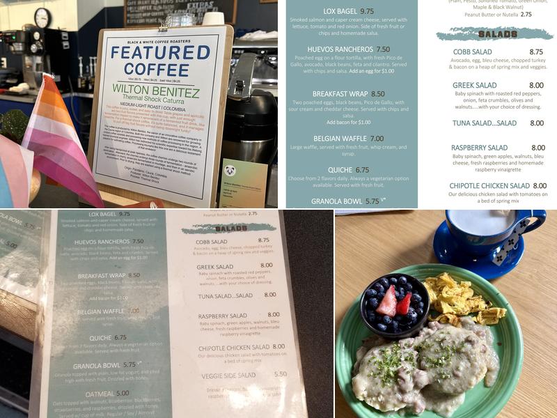 Blue Moose Coffeehouse Menu