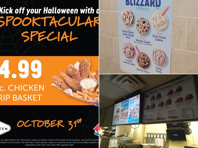 Dairy Queen Grill & Chill Menu