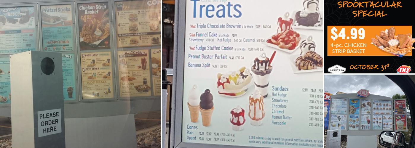 Dairy Queen Grill & Chill Menu