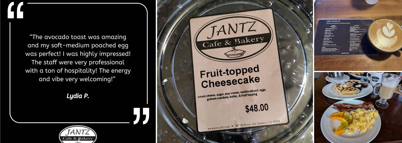 Jantz Café & Bakery Menu