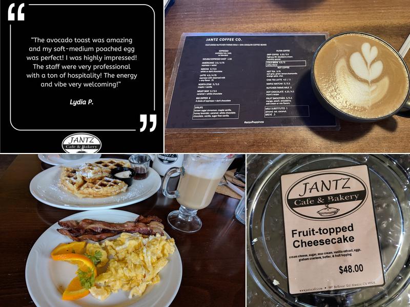 Jantz Café & Bakery Menu