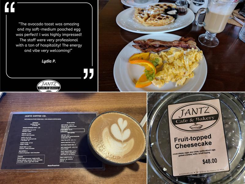 Jantz Café & Bakery Menu