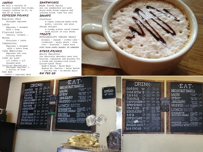 Coffee Bandits Menu