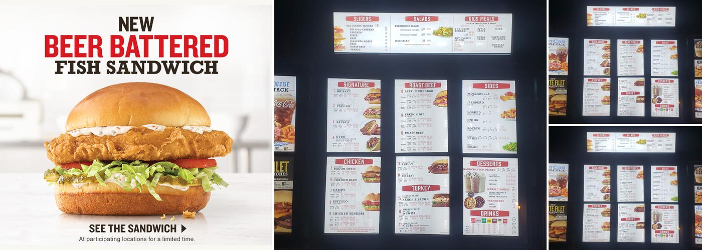 Arby's Menu