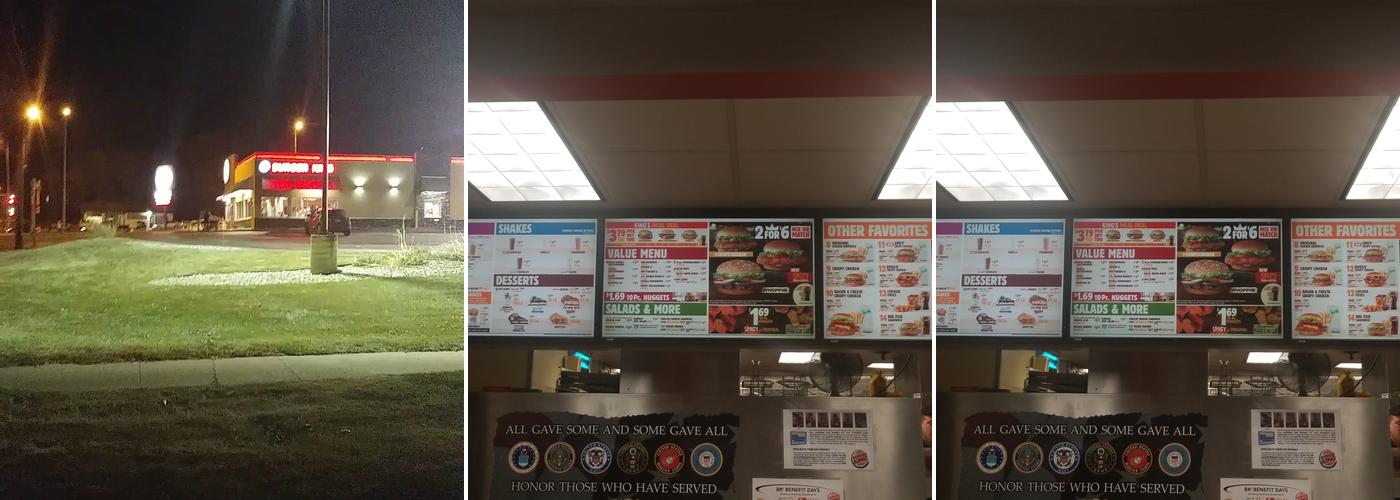 Burger King Menu