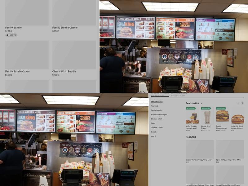 Burger King Menu