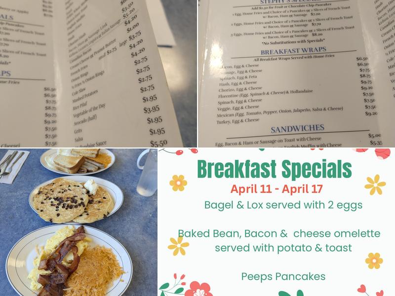 Stephy's Kitchen Menu