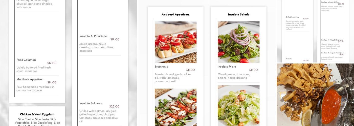 Fellini Newtown Square 🍝🍷🇮🇹 Menu