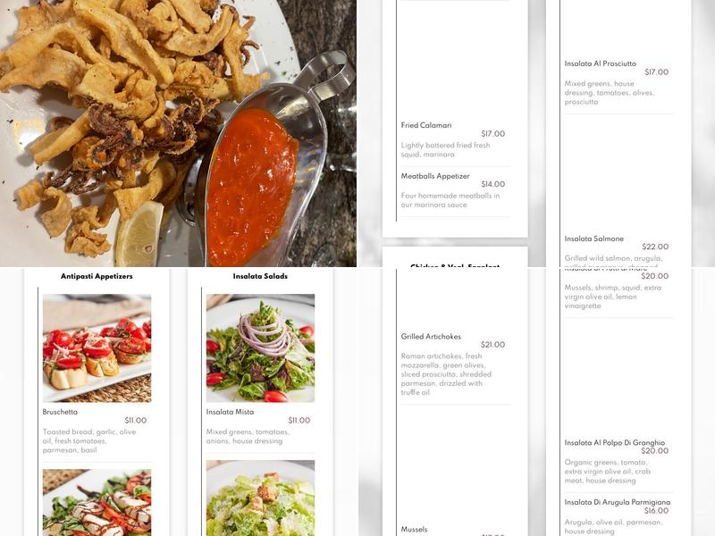 Fellini Newtown Square 🍝🍷🇮🇹 Menu