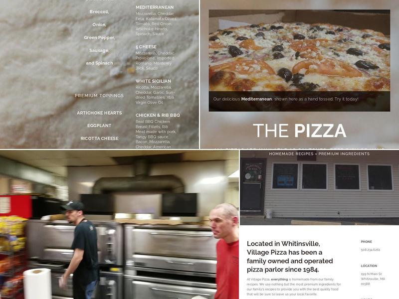 Village House of Pizza Menu