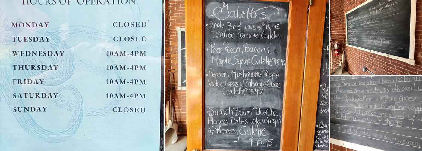 Maison de Manger Menu