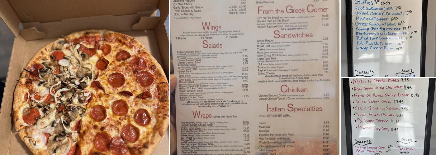 Elite Pizza & Restaurant II Menu