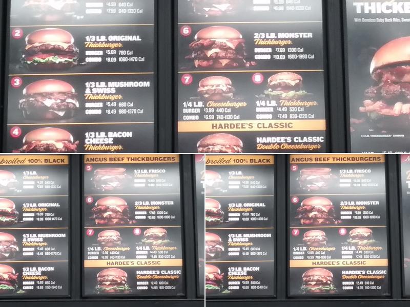 Hardee’s Menu