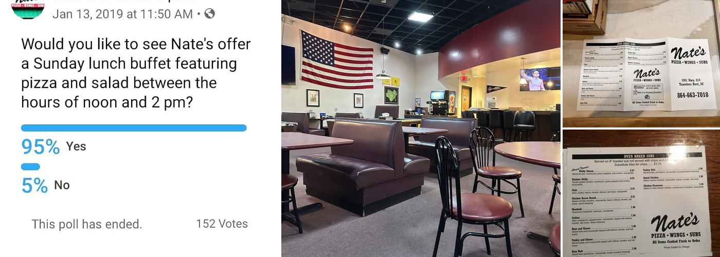 Nate's Menu