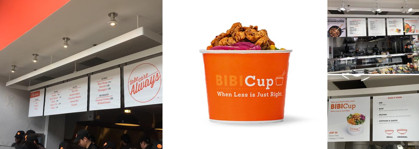 BIBIBOP Asian Grill Menu