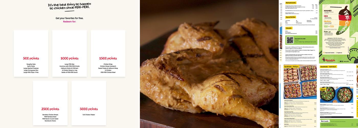 Nando's PERi-PERi Menu