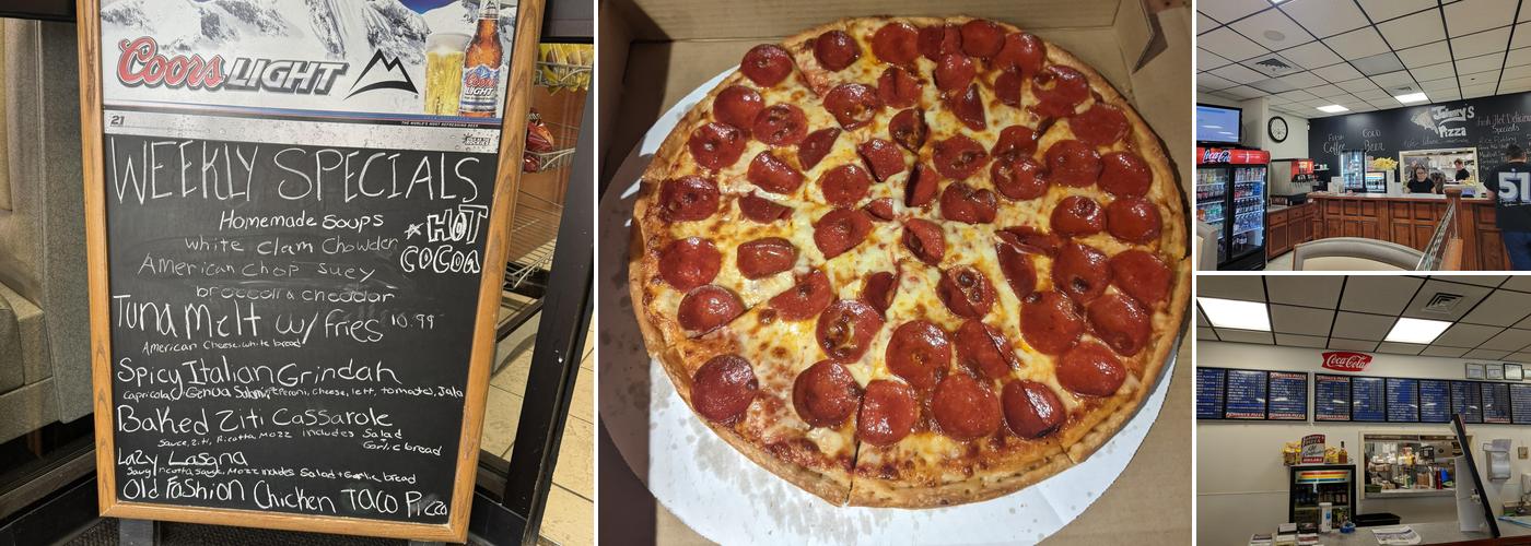 Johnny's Pizza Menu