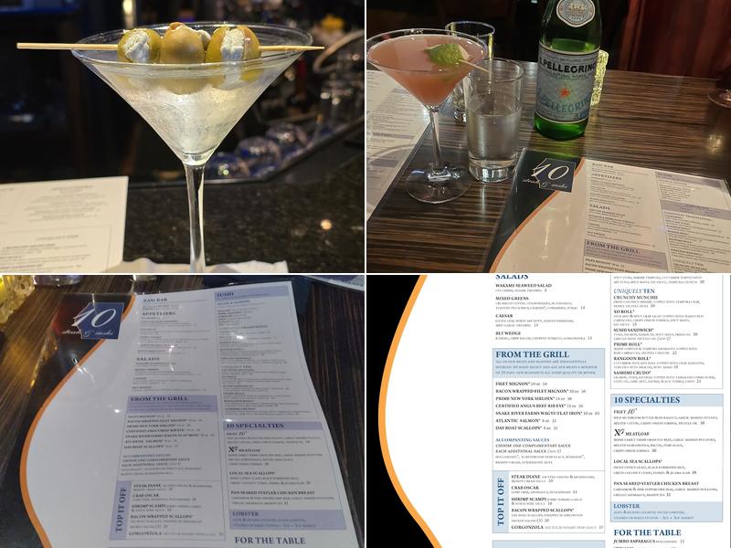 Ten Prime Steak & Sushi Menu