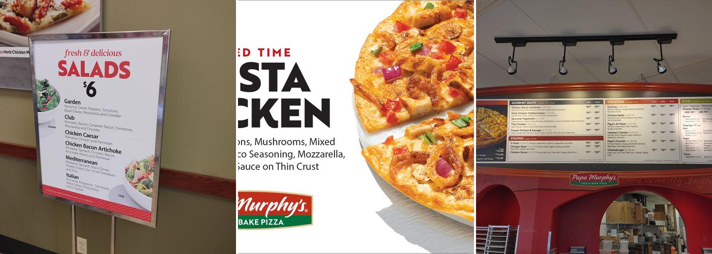 Papa Murphy's | Take 'N' Bake Pizza Menu