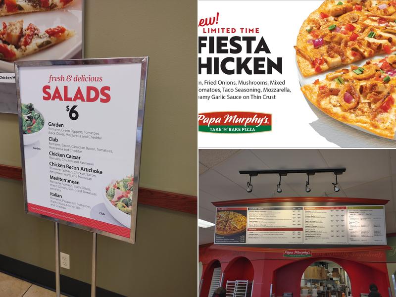Papa Murphy's | Take 'N' Bake Pizza Menu