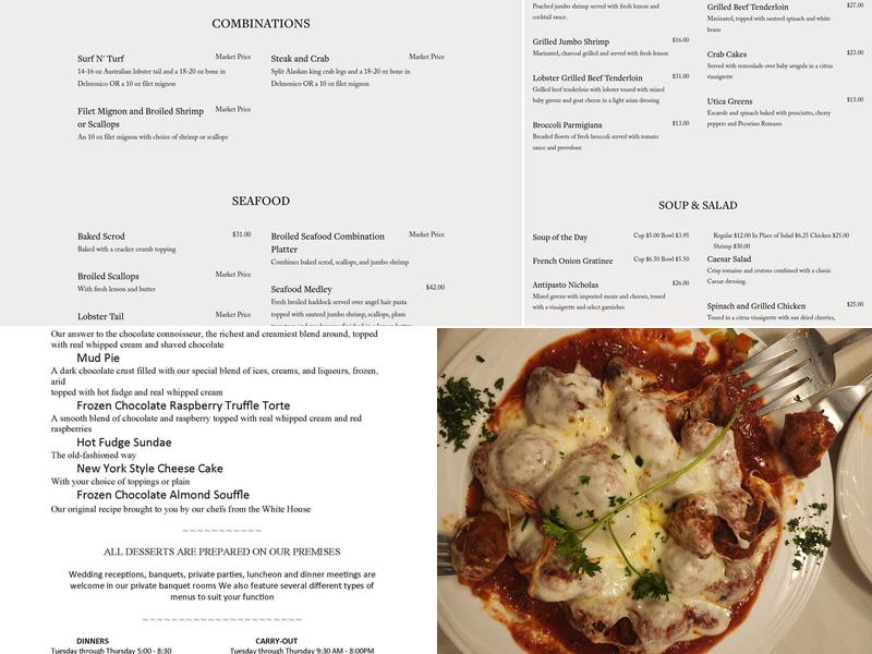 Lasca's Restaurant & Carry Out Menu