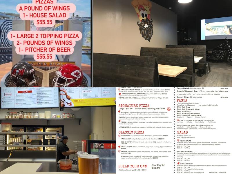 Magic Mike's Pizza Menu