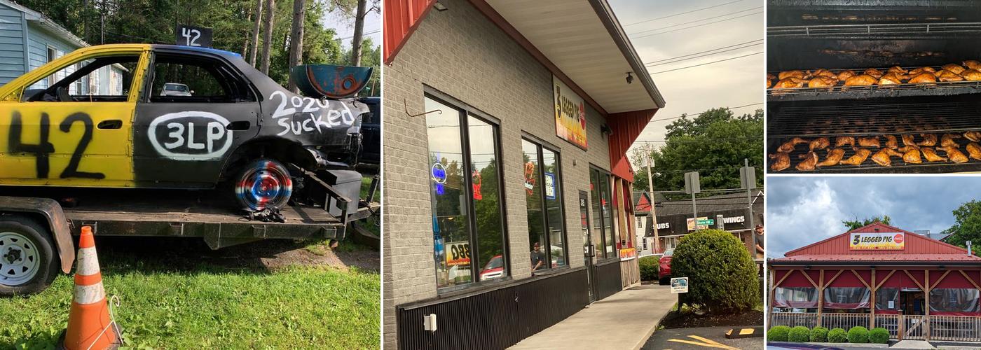 3 Legged Pig BBQ Real Pit BBQ