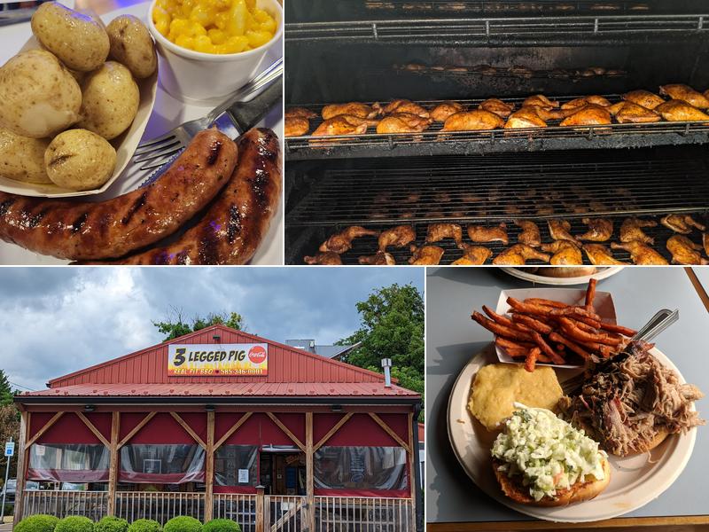 3 Legged Pig BBQ Real Pit BBQ 3415 Rochester Rd, Lakeville