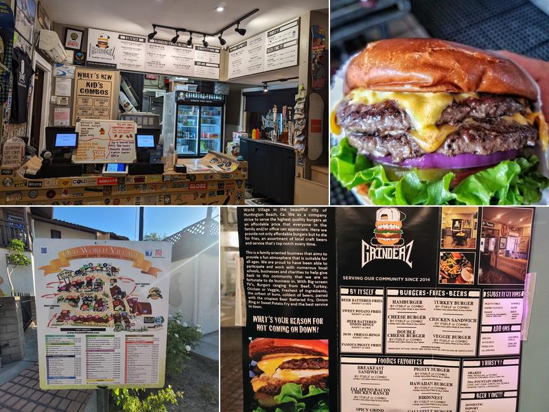 Grinderz Menu