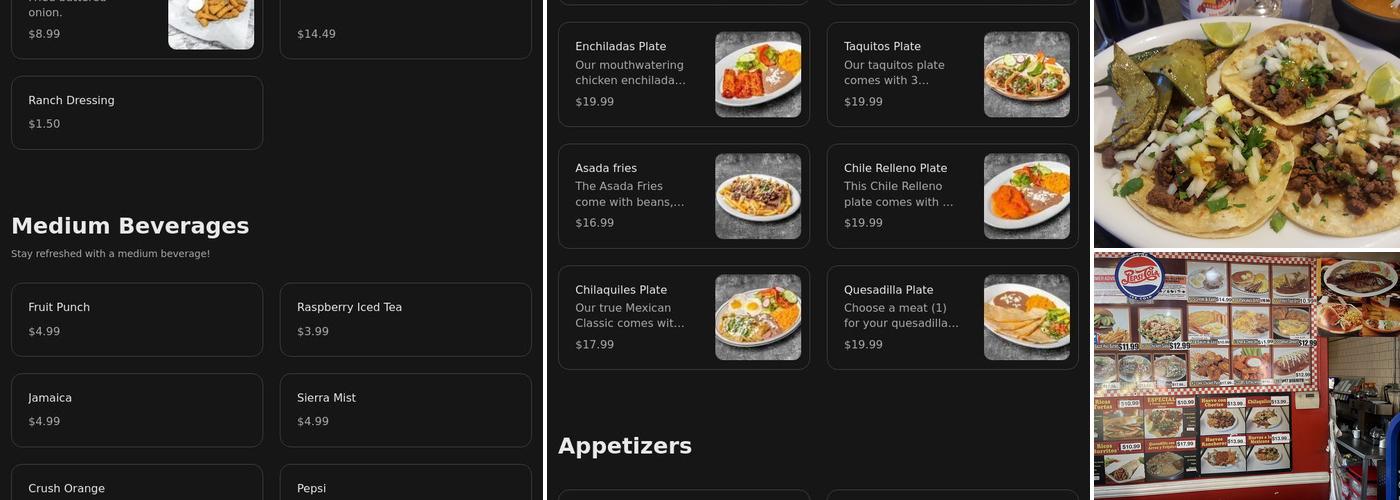 The Joint House of Burger Menu