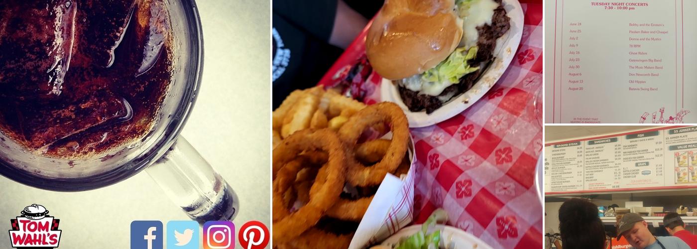 Tom Wahl's Avon Menu