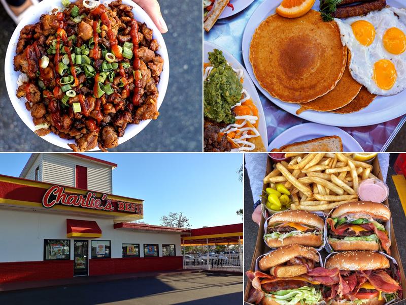 Charlie's Best Burgers 140 S Grand Ave, Santa Ana