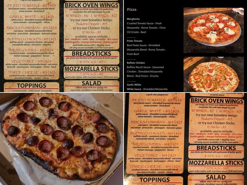 Monroe St. Brick & Brew Menu